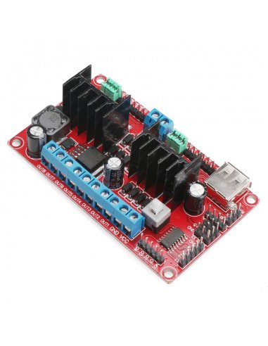 L298N V3 Stepper Driver and Power-Supply Module | Motor - Pontes H