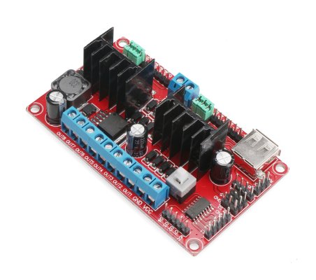 L298N V3 Stepper Driver and Power-Supply Module
