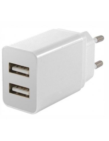 Switching Power Supply 2 USB 5V 2.1A Branco