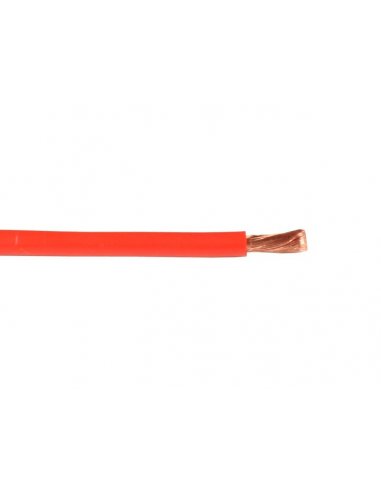 Fio Multifilar Vermelho 24AWG 0.5mm - 1m