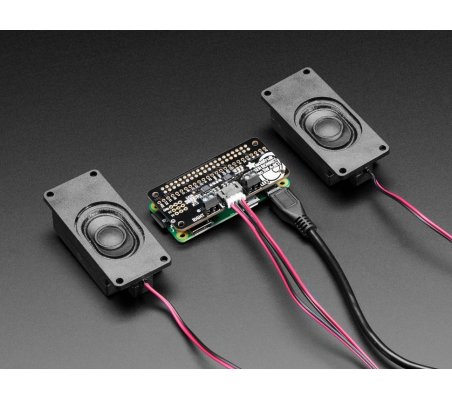 Adafruit I2S 3W Stereo Speaker Bonnet for Raspberry Pi - Mini Kit