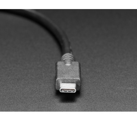 Extensão USB C Painel Redondo para USB C Macho - 30cm