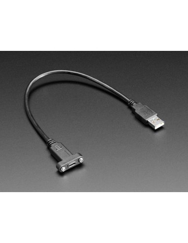 Cabo USB C Painel para USB A - 30cm | Cabos de Dados | Cabo HDMI | Cabo USB