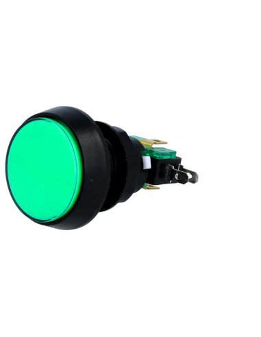 Interruptor de Pressão ON-(ON) SPDT 10A/250Vac - Verde