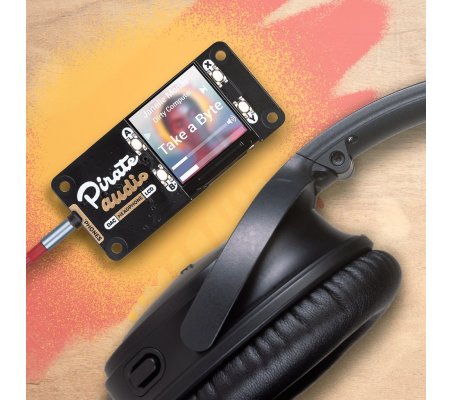 Pirate Audio: Amplificador de Auscultadores p/ Raspberry Pi PTR008178
