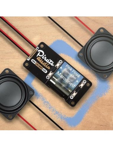 Pirate Audio: Amplificador 3W Stereo para Raspberry Pi