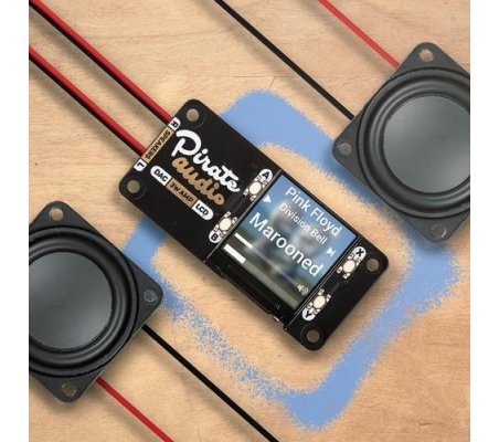 Pirate Audio: Amplificador 3W Stereo para Raspberry Pi