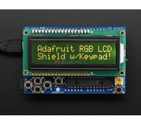 Shield LCD RGB com Display Alfanumérico 16x2 - Negativo