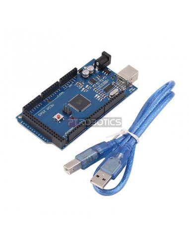 Arduino Mega 2560 R3 compatível com Driver CH340 e Cabo USB | Arduino