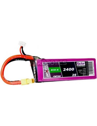 Bateria Lipo Hacker 7.4V 2400mAh XT60