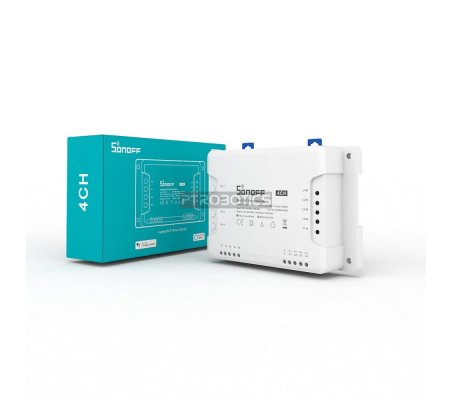 SONOFF Interruptor Inteligente WiFi com 4 Canais e Controlo RF 4CHR3
