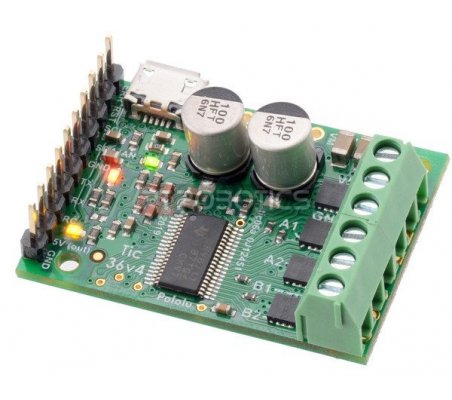 Controlador USB de Motor de Passo Tic 36v4 (Conectores Soldados)