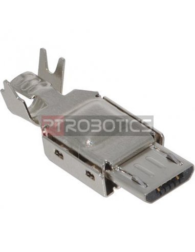Ficha DIY Micro USB Tipo B Macho | Ficha USB
