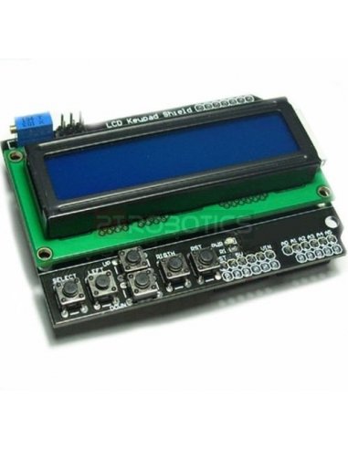 Arduino Keypad LCD Shield | LCD Alfanumerico