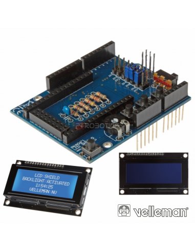 LCD Shield for Arduino Velleman KA06