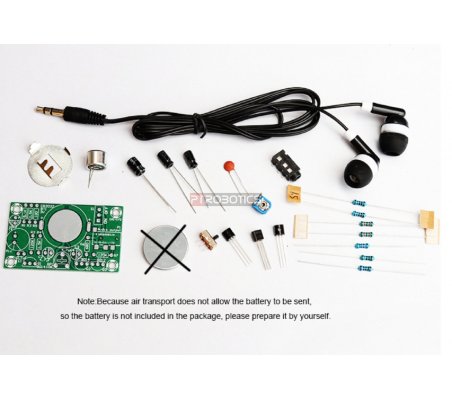 Kit de Eletrónica DIY - Amplificador de Áudio