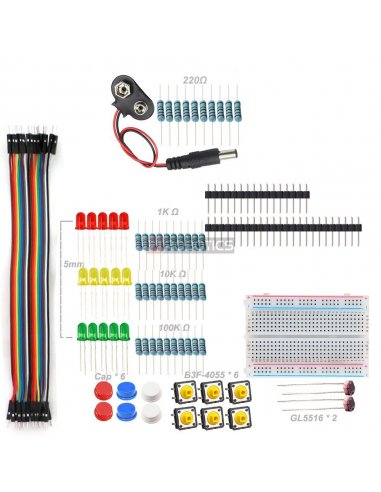 Kit de Componentes para Arduino Uno R3