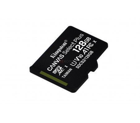 Cartão Kingston Canvas 128GB Select Plus MicroSDHC UHS-I A1 (Class 10) - Raspberry Pi OS