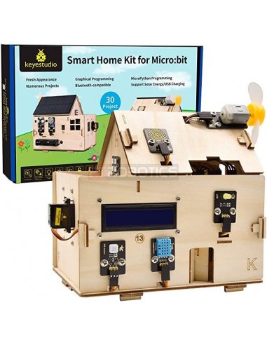 Kit de Aprendizagem Educacional para Micro:bit - Casa Inteligente | Kits DIY
