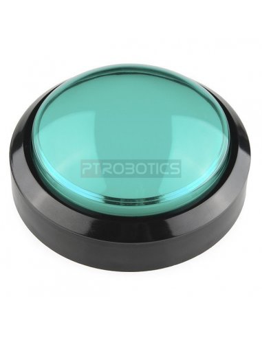 Big Dome Push Button - Verde | Push Button