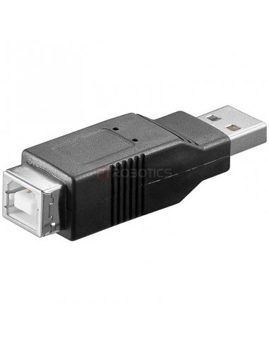 Adaptador USB B Fêmea para USB A Macho | Ficha USB
