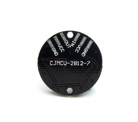 Módulo LED Circular RGB 5050 WS2812 - 7 LED