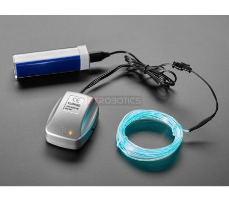 Inversor de Bolso EL Wire USB 5V Ativado por Som