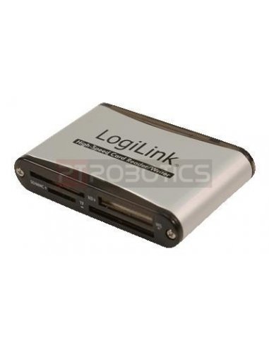 Leitor de Cartões Compact Flash, Micro SD, SD, SDHC, MMC e MS USB 2.0