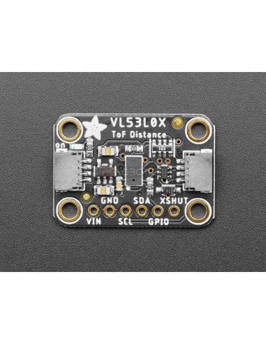 Adafruit Sensor de Distância ToF VL53L0X - 30 a 1000mm | Sensores Ópticos