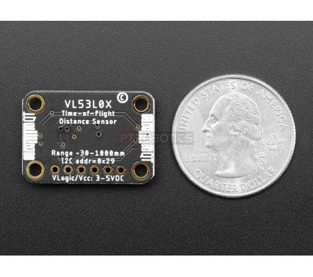 Adafruit Sensor de Distância ToF VL53L0X - 30 a 1000mm