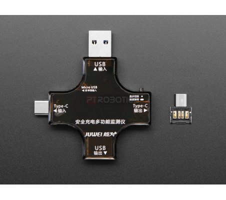 Testador Digital USB Multifuncional - USB A e C