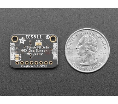 Sensor de Qualidade do Ar CCS811 - VOC e eCO2 - STEMMA QT/Qwiic