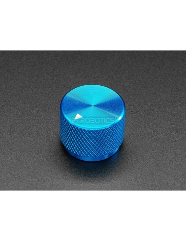 Botão Maquinado cor Azul, em Alumínio Anodizado - Adafruit 5529 | Rotary Switch