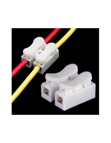 Caixa de ligação rápida CH2 para fio 1 ~ 2 mm | Conectores XLR e MIC