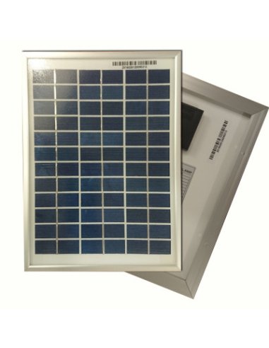 Painel Fotovoltaico Policristalino 18.2V 280mA 5W - 251x186x17mm | Solar