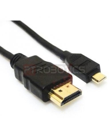 HDMI - Micro HDMI Cable 1.5m | Cabos de Dados | Cabo HDMI | Cabo USB