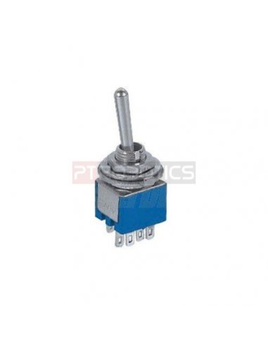 Miniature Toggle Switch DPDT - 250V 1.5A