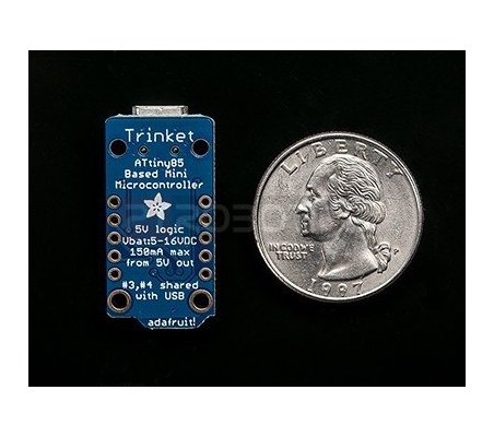 Adafruit Trinket - Mini Microcontrolador - 5V