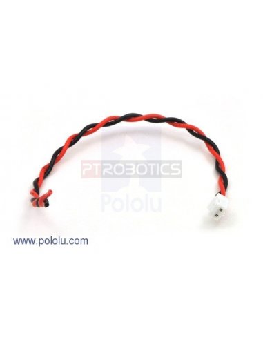 2-Pin Female JST PH-Style Cable - 14cm | Assemblados