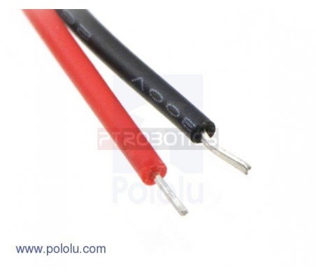 2-Pin Female JST XH-Style Cable - 15cm
