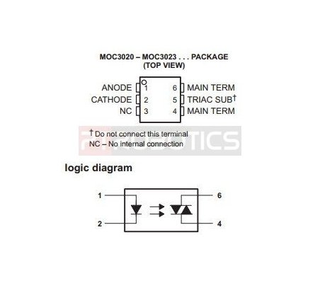 MOC3021 - Optocoupler