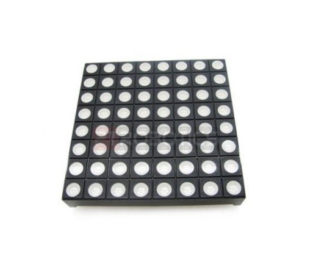 60MM Square 8x8 LED Matrix - RGB - Circle-Dot