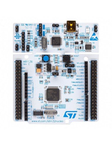 STM32 Nucleo development board for STM32 F4 series with STM32F401RE