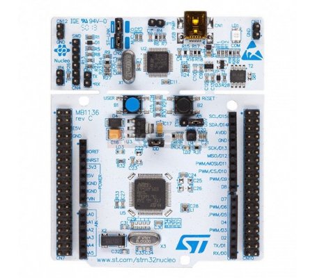 STM32 Nucleo development board for STM32 F4 series with STM32F401RE