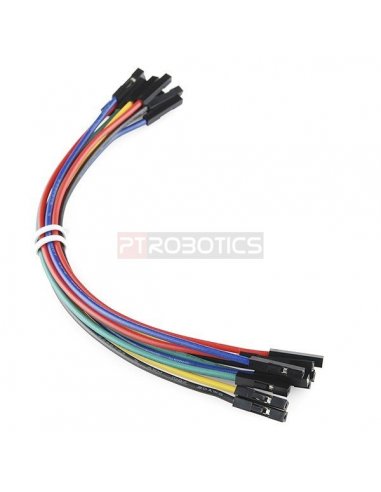 Jumper Wires Premium 20cm F/F Pack of 10 Random Color