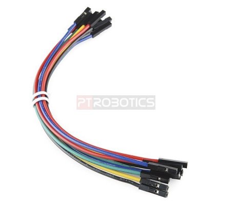 Jumper Wires Premium 20cm F/F Pack of 10 Random Color