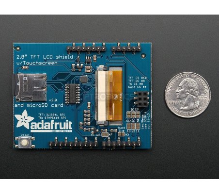 2.8" TFT Touch Shield for Arduino v2