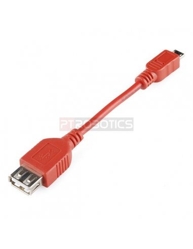 USB OTG Cable - Female A to Micro A - 4 | Cabos de Dados | Cabo HDMI | Cabo USB