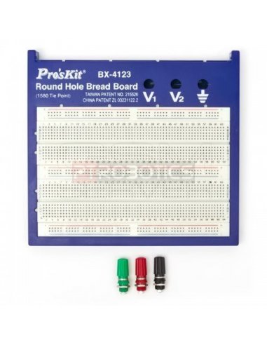 Breadboard Proskit 1580 Points with base