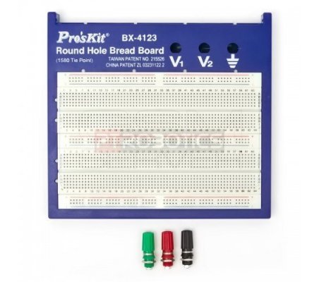 Breadboard Proskit 1580 Points with base